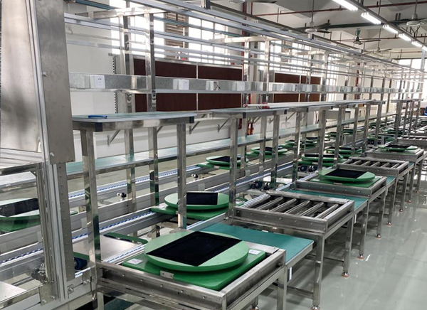 小家電倍速鏈流水線(xiàn)